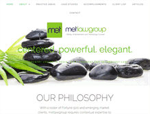 Tablet Screenshot of metlawgroup.com